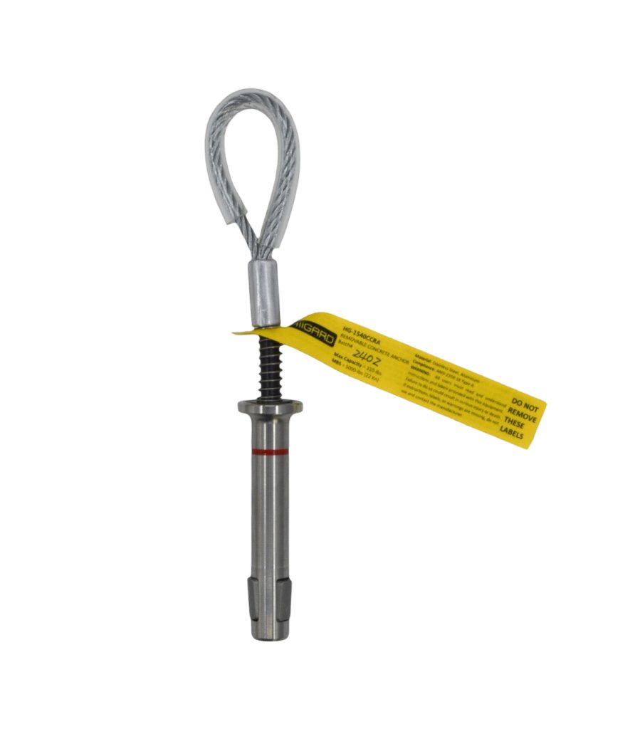Ancrage amovible pour béton type Sleeve de HiiGARD