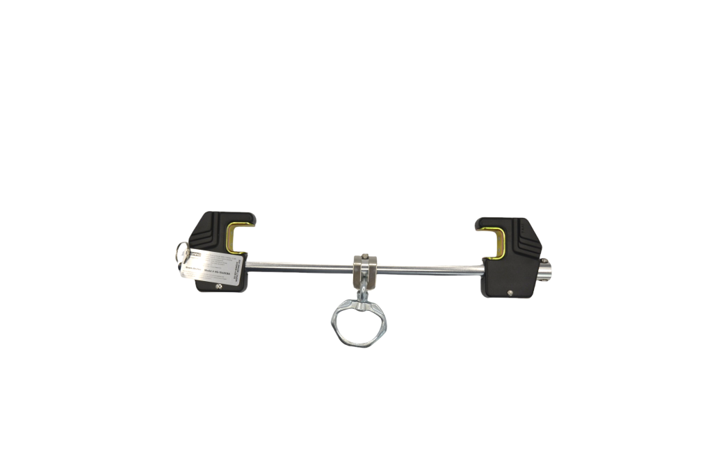 Ancrage temporaire pour poutre (I-Beam), ajustement double, 3″ – 14″ de HiiGARD