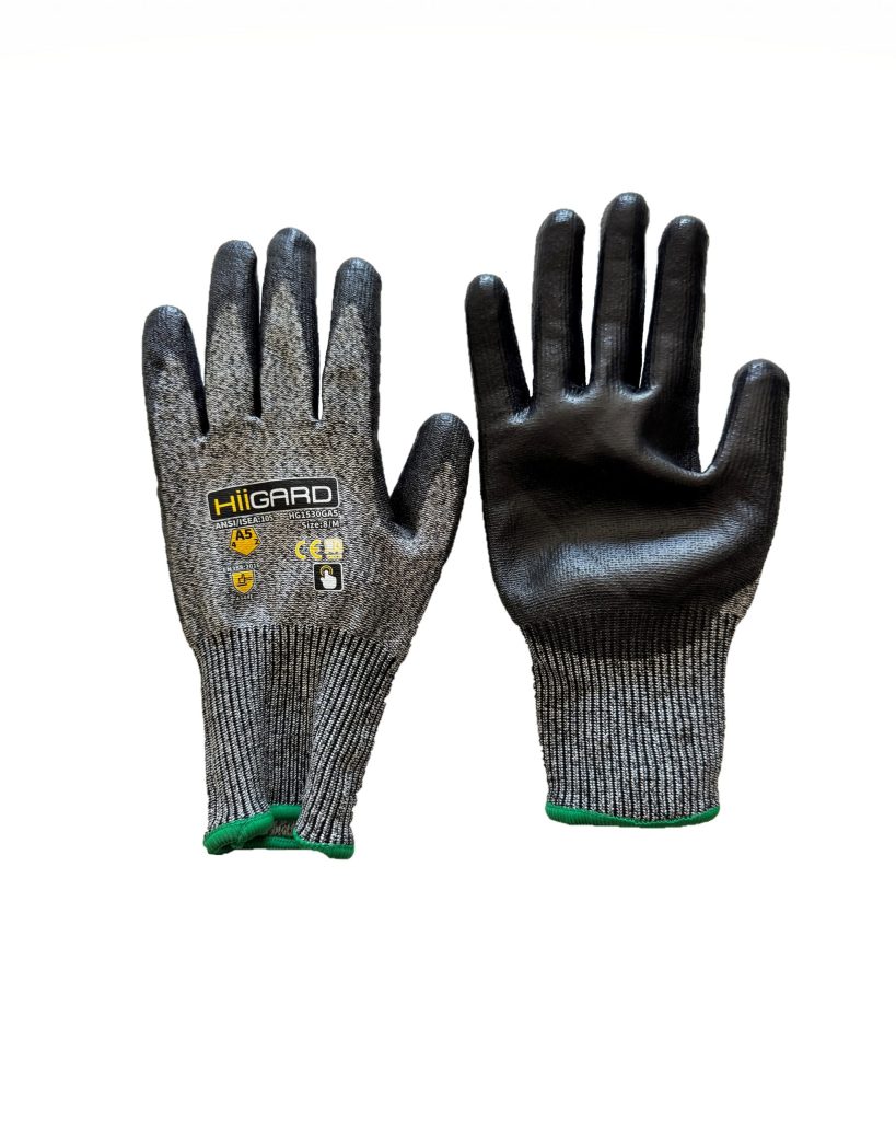 Gants résistants aux coupures ANSI A5 HiiGARD