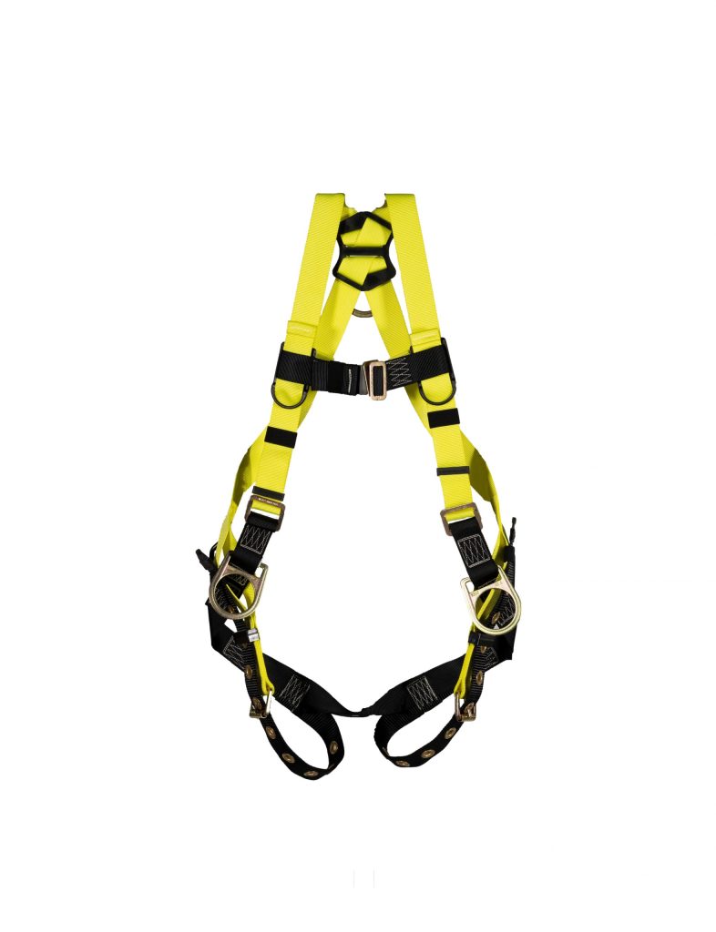 Harnais antichute style parachute HiiGARD certifié CSA avec anneaux de positionnement