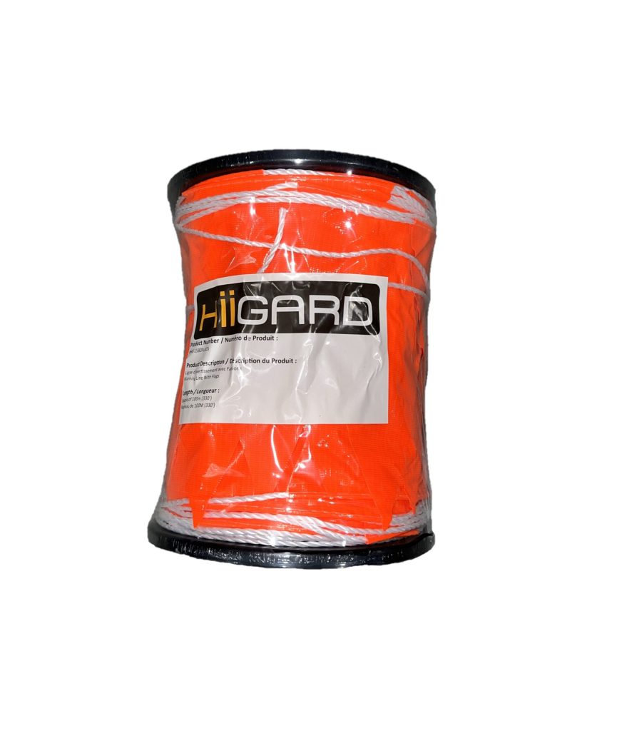 Ligne d’avertissement avec fanions de HiiGARD